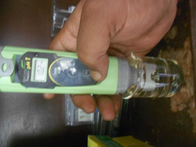 Result pH pH meter pH 10.20